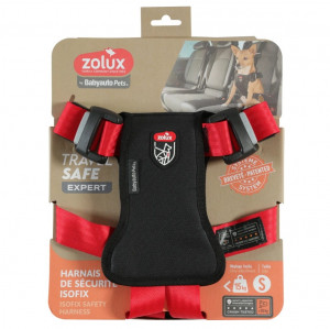 ZOLUX Travel Safe S red - postroj pro psy