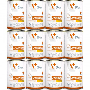 VETEXPERT Veterinary Diet Intestinal Fat Dog - vlhké krmivo pro psy - 12x400g