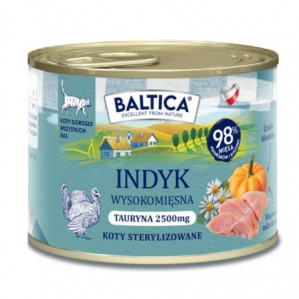 BALTICA Smaki regionów Turkey - mokré krmivo pro kočky - 185g