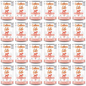 CALIBRA Dog Life Puppy&Junior Jehně & rýže - mokré krmivo pro psy - 24x400g