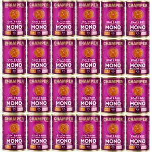 CHAMPER Coat & Skin monoproteinový losos – mokré krmivo pro psa – 24×400 g