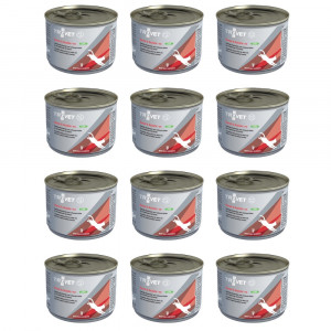 TROVET Renal & Oxalate RID Jehněčí – mokré krmivo pro kočky – 12×200 g