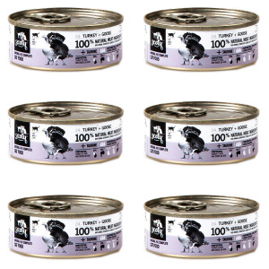 3COTY Turkey with goose - mokré krmivo pro kočky - 6x80g