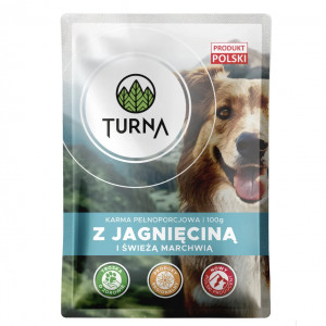 TURNA s jehněčím – vlhké krmivo pro psa – 100g