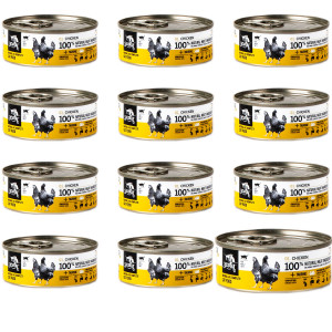 3COTY Chicken - mokré krmivo pro kočky - 12x80g