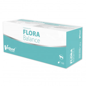 VETFOOD Flora Balance - doplňky stravy pro psy - 120 ks