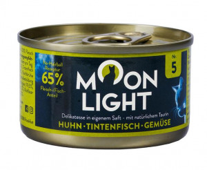 MOONLIGHT Dinner Nr 5 Chicken, squid and vegetables - mokré krmivo pro kočky - 80g