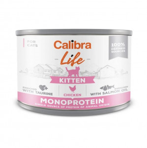 CALIBRA Cat Life Kitten Chicken - mokré krmivo pro kočky - 200g