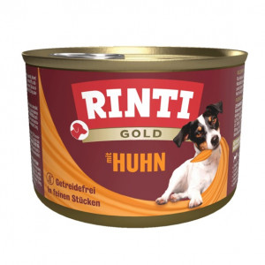 RINTI Gold Chicken - vlhké krmivo pro psy - 185g