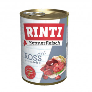 RINTI Kennerfleisch Horse - vlhké krmivo pro psy - 400g