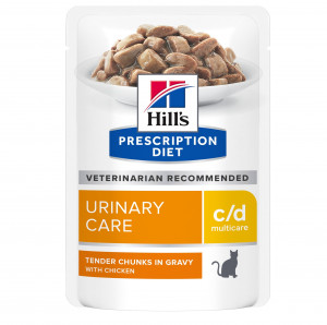 HILL'S Urinary Care c/d Multicare - mokré krmivo pro kočky - 85g