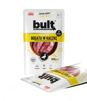BULT Kachna bohatá na mleté maso - vlhké krmivo pro psy - 500g
