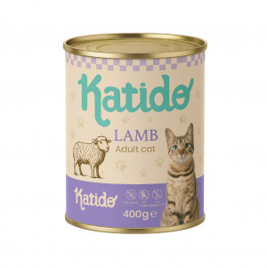 KATIDO Lamb - mokré krmivo pro kočky - 400g