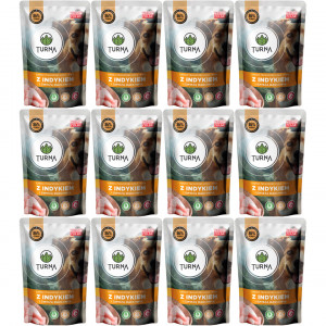 TURNA s krůtou – mokré krmivo pro psy – 12x500g