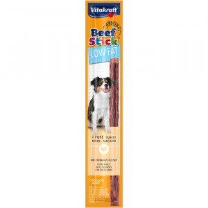 VITAKRAFT Beef Stick Low Fat Turkey - pamlsek pro psa - 12g