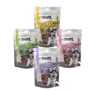 BULT Chipsy MIX 4 příchutí – pochoutka pro psy – 4x100g