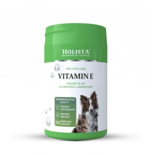 HOLISTA Vitamin E - doplňky stravy pro psy a kočky - 200g