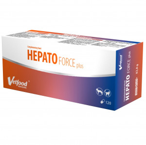 VETFOOD Hepato Force Plus - doplňky stravy pro psy a kočky - 120ks