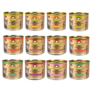 GRANATAPET Symphonie No. MIX 7 PŘÍCHUTÍ - mokré krmivo pro kočky - 12x200g