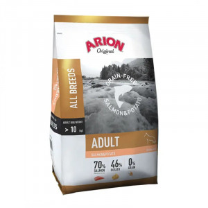 ARION Original Grain Free Salmon & Potato - suché krmivo pro psy - 12kg