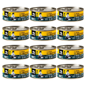 3COTY Chicken with spirulina For kittens and nursing cats - mokré krmivo pro kočky - 12x80g
