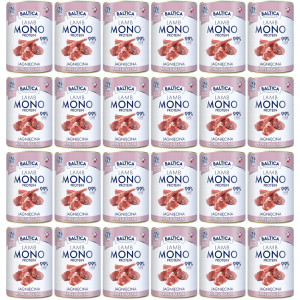 BALTICA Nutraceutic Monoprotein Jehněčí s prebiotiky - mokré krmivo pro psa - 24x400g