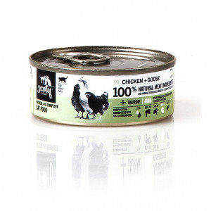 3COTY Chicken with goose - mokré krmivo pro kočky - 80g