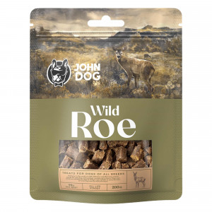 JOHN DOG Wild roe - pamlsek pro psa - 200g