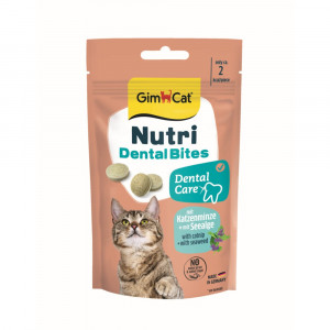 GIMCAT Nutri Dental Bites - pamlsek pro kočky - 40g