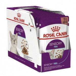 ROYAL CANIN Sensory Feel - mokré krmivo pro kočky - 12x85g