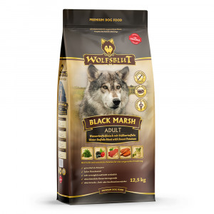WOLFSBLUT Black Marsh Water buffalo - suché krmivo pro psy - 12,5kg
