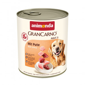 ANIMONDA GranCarno Adult with turkey - mokré krmivo pro psy - 800g