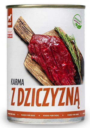 TUF TUF Venison food - Mokré krmivo pro psy - 400 g