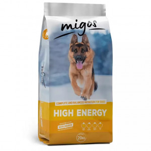 MIGOS High Energy Chicken - suché krmivo pro psy - 20kg