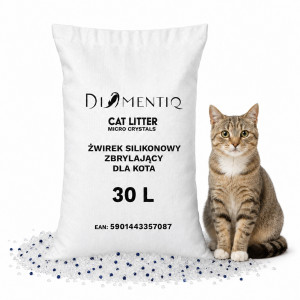 DIAMENTIQ Micro Crystals - Stelivo pro kočky - 30l