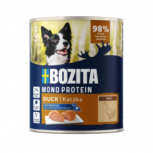BOZITA Mono Pate Duck - vlhké krmivo pro psy - 800g
