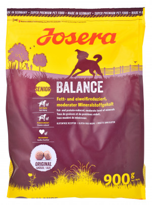 JOSERA Senior Balance - suché krmivo pro psy - 900 g