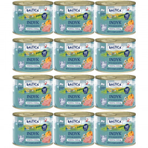 BALTICA Chuť regionů Mono Krůta - mokré krmivo pro kočku - 12x185g