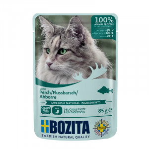 BOZITA Perch Chunks in jelly - mokré krmivo pro kočky - 85g