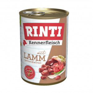 RINTI Kennerfleisch Lamb - vlhké krmivo pro psy - 400g