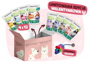 ANIMAL ISLAND Love Box - mokré krmivo pro kočky - 52x85g