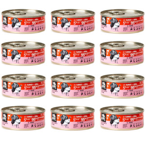 3COTY Turkey with krill - mokré krmivo pro kočky - 12x80g
