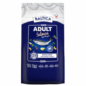 BALTICA Excellent Hypoallergenic Adult Medium breeds Salmon - suché krmivo pro psy - 12kg
