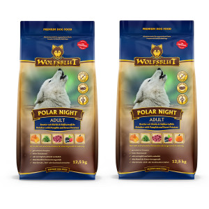 WOLFSBLUT Polar Night Reindeer with sweet potatoes - suché krmivo pro psy - 2x12,5kg