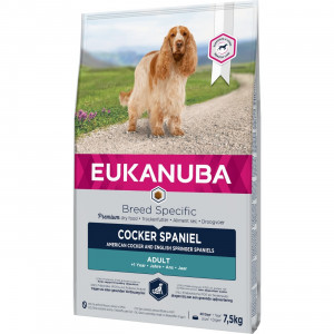 EUKANUBA Breed Specific Cocker Spaniel Adult - suché krmivo pro psy - 7,5kg