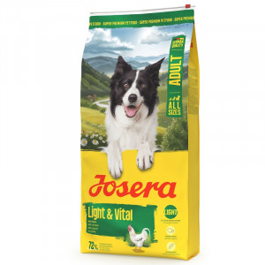 JOSERA Light & Vital Chicken - suché krmivo pro psy - 12,5kg
