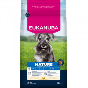 EUKANUBA Premium nutrition mature Small breed Chicken - suché krmivo pro psy - 3kg