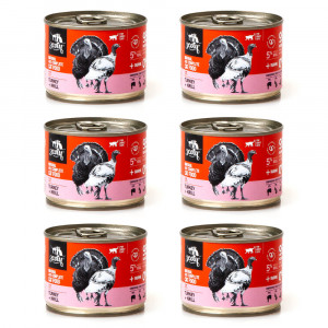 3COTY 17. Turkey and krill - mokré krmivo pro kočky - 6x180g