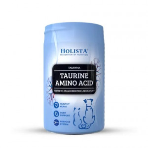HOLISTA Taurine amino acid - doplňky stravy pro psy a kočky - 250g