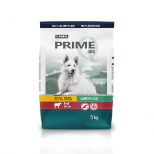 PUPIL Prime Rich in beef with vegetables - suché krmivo pro psy - 5kg